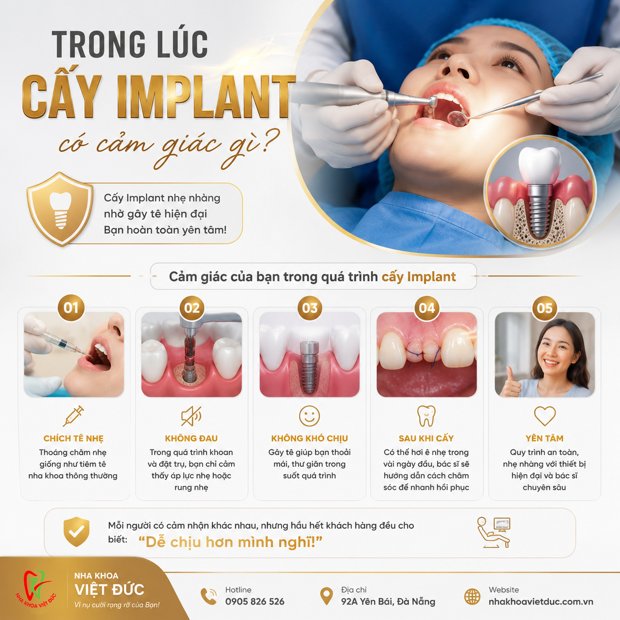 Hướng dẫn chăm sóc mão răng tạm
