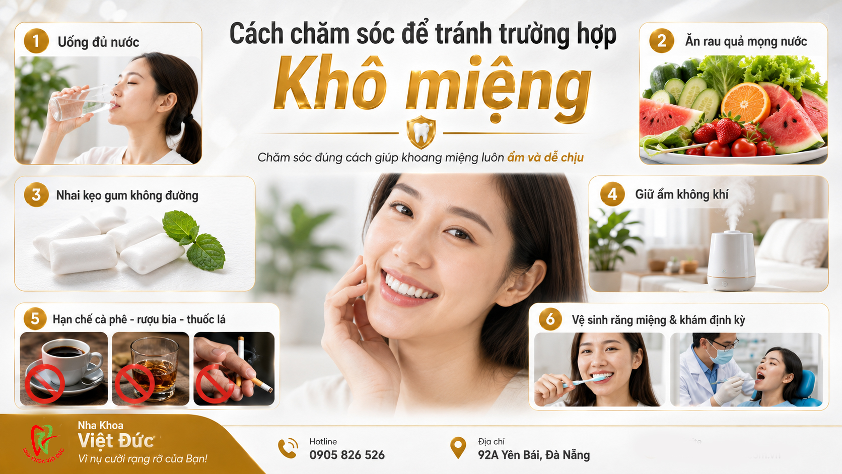 Minh họa hỗ trợ: Khô miệng kéo dài làm tăng nguy cơ sâu răng như thế nào?